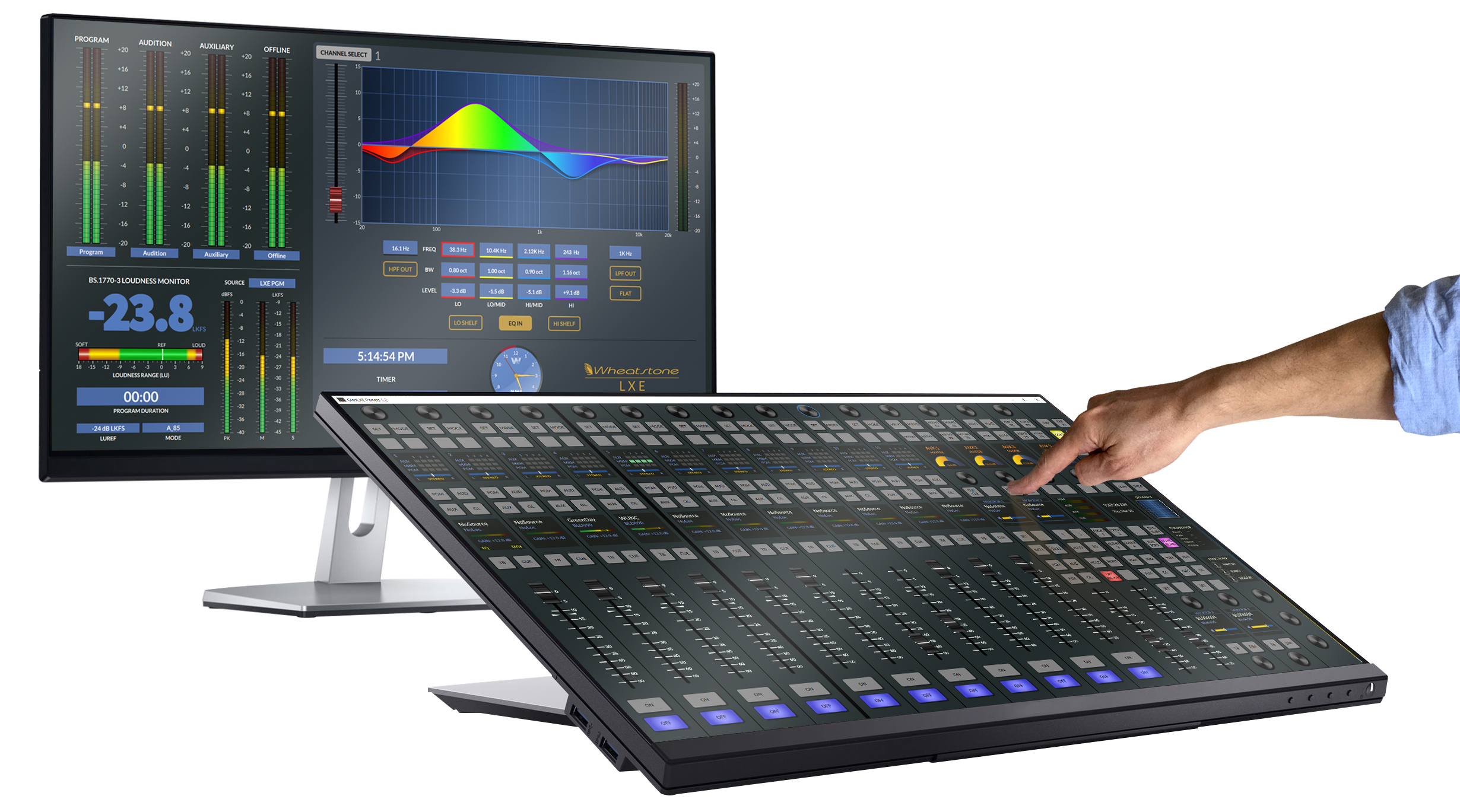 WHEATSTONE INTRODUCES GLASS LXE VIRTUAL CONSOLE AT NAB
